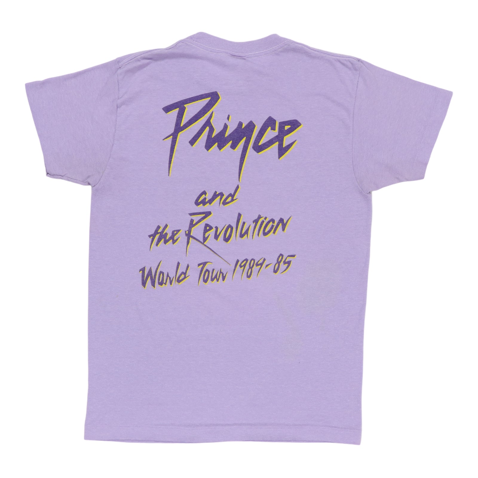 1984 Prince And The Revolution World Tour Shirt | Authentic