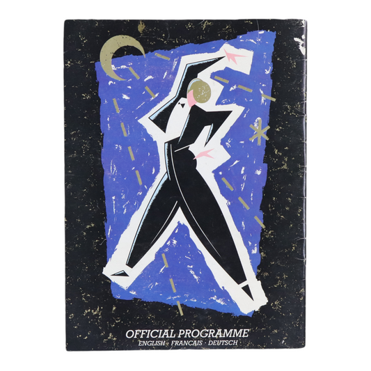 1984 David Bowie Serious Moonlight Tour Program