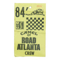 1984 Road Atlanta Camel GT IMSA Crew Pass front