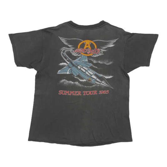 1985 Aerosmith Summer Tour Shirt Back
