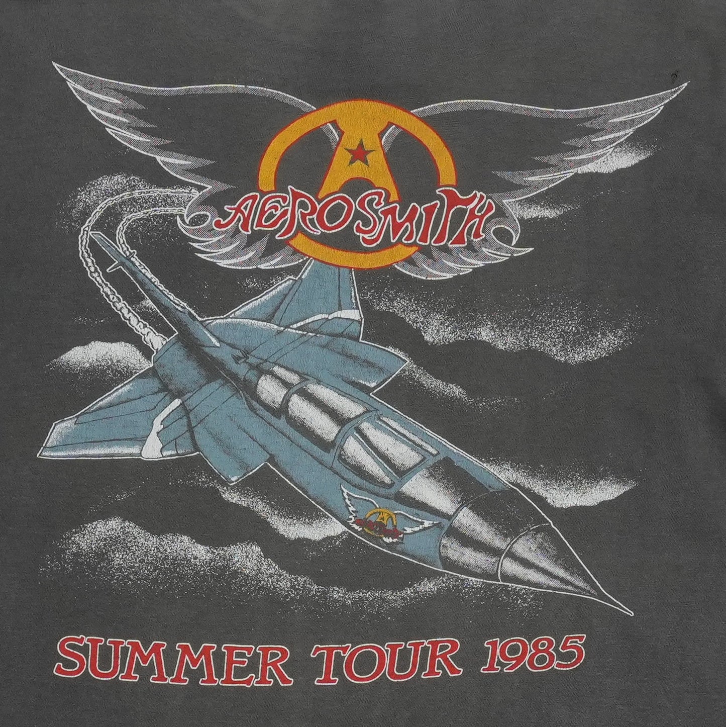 1985 Aerosmith Summer Tour Shirt Detail 7