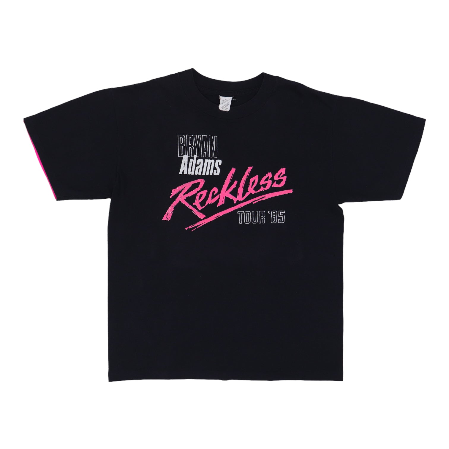 1985 Bryan Adams Reckless Tour Shirt | Authentic Vintage Tee