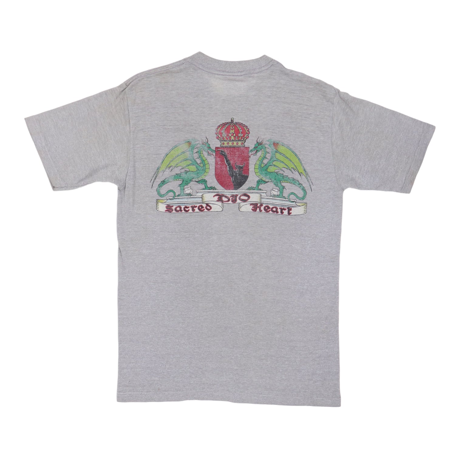 Original vintage 1985 DIO Sacred Heart Shirt | WyCo Vintage