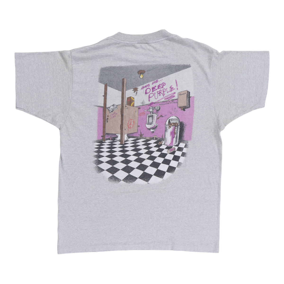 1985 Deep Purple Tour Shirt | Authentic Vintage Tee – WyCo Vintage