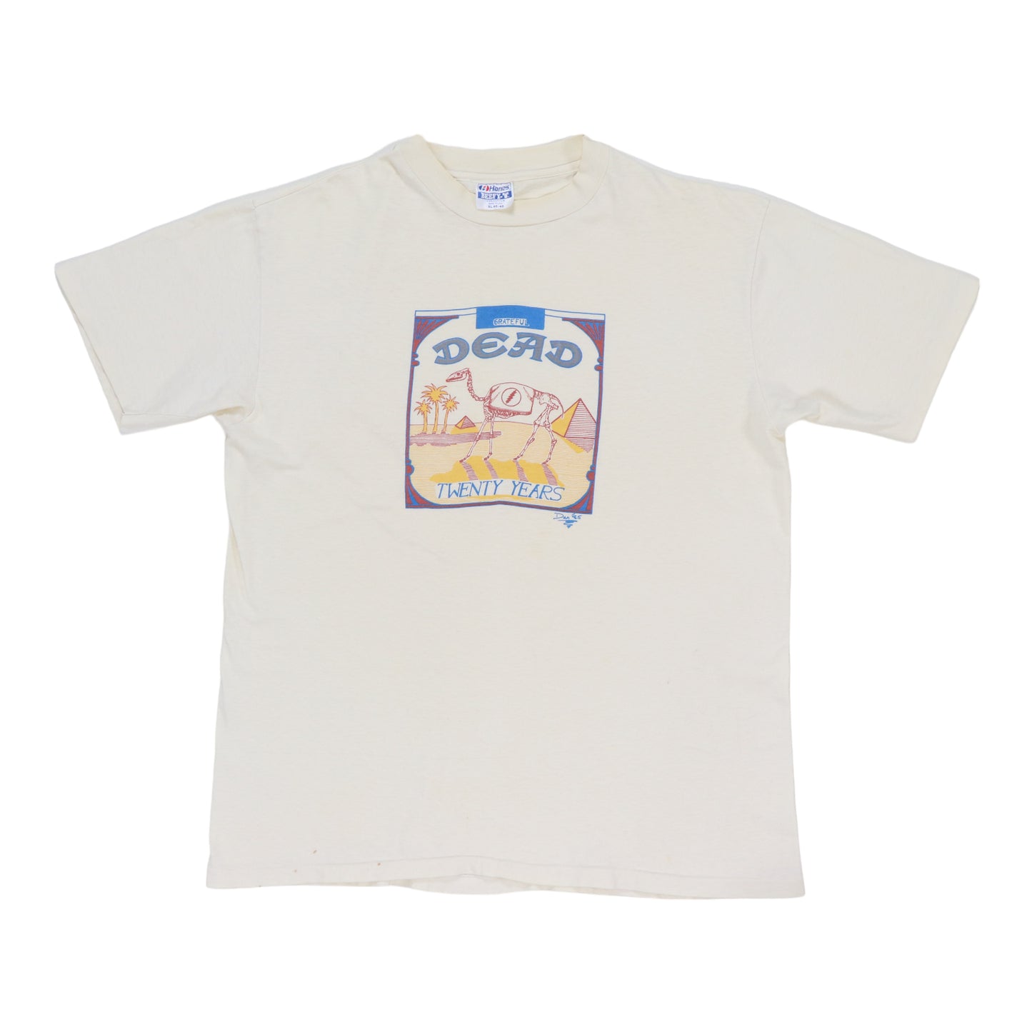 1985 Grateful Dead Camel 20 Years Shirt