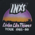 1985 INXS Listen Like Thieves Tour Shirt Detail 4
