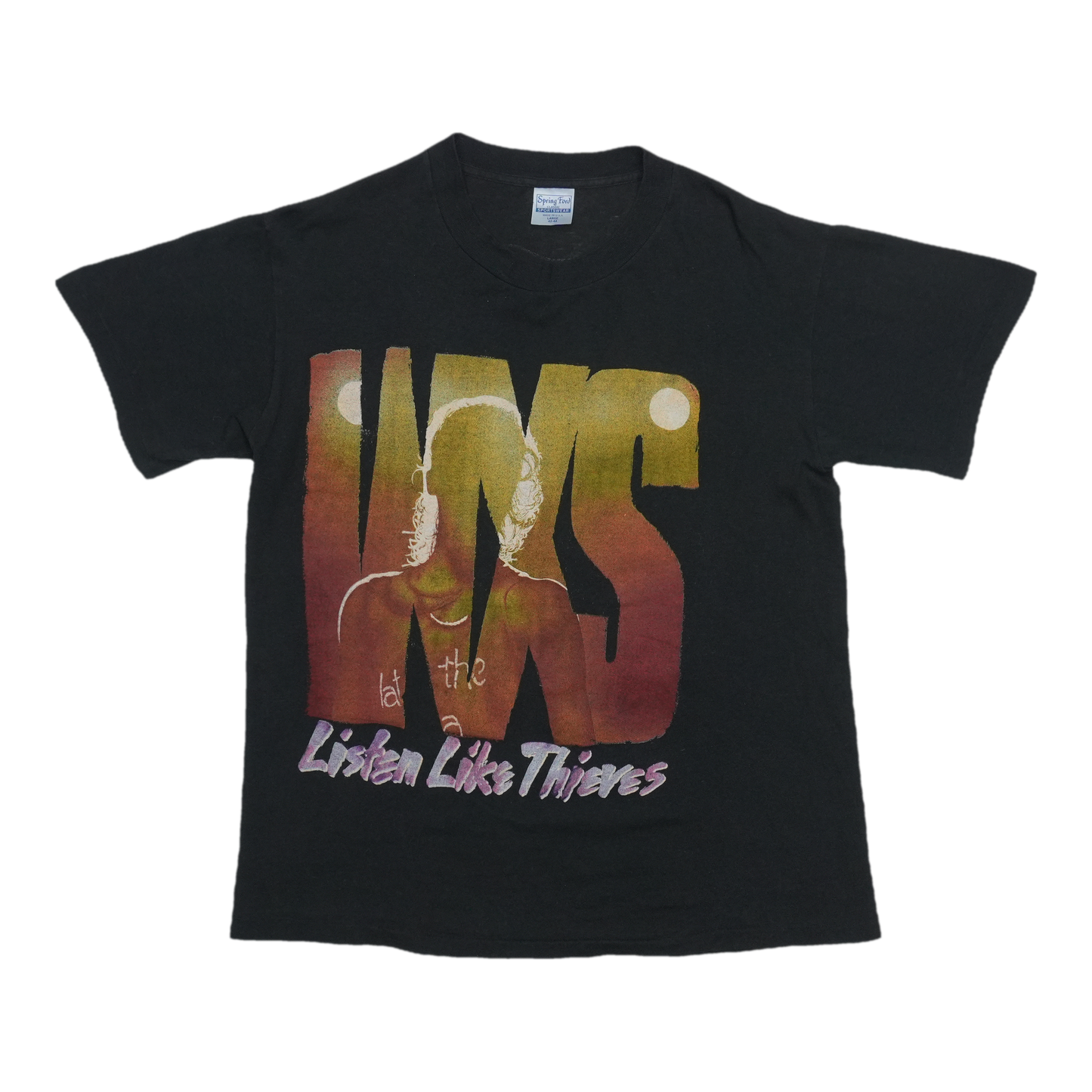1985 INXS Listen Like Thieves Tour Shirt Front