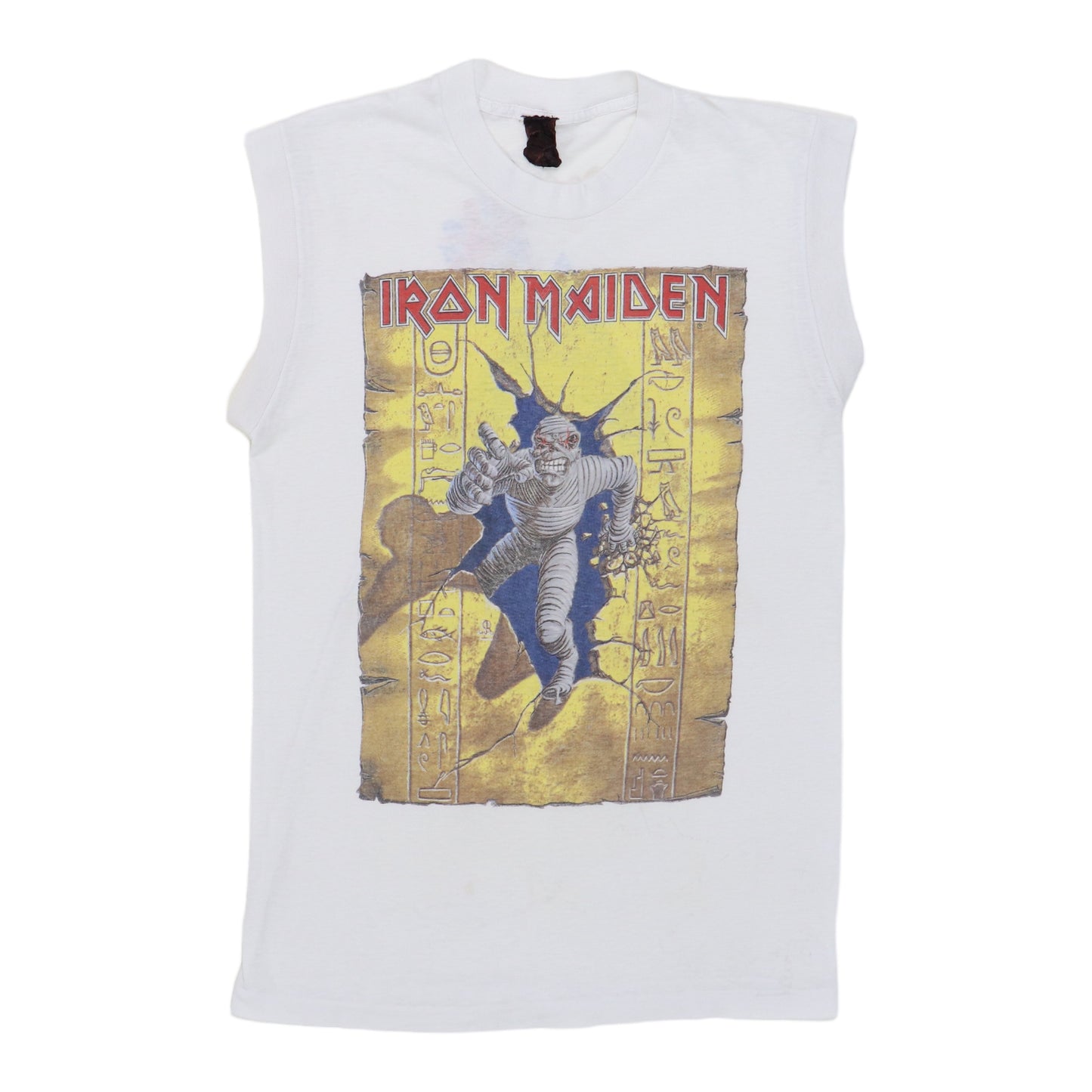 1985 Iron Maiden World Slavery Tour Sleeveless Shirt