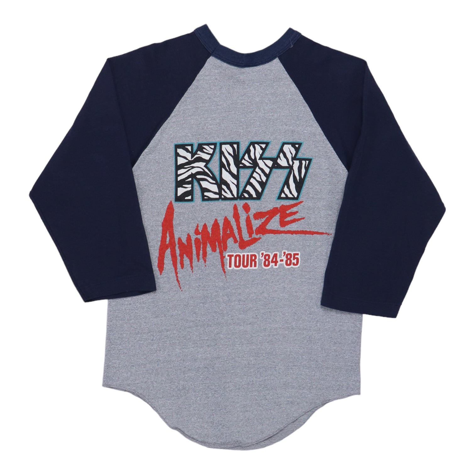 1985 Kiss Animalize Tour Jersey Shirt | Authentic Vintage Jersey