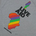 1985 Live Aid Philadelphia Sleeveless Concert Shirt Detail 1