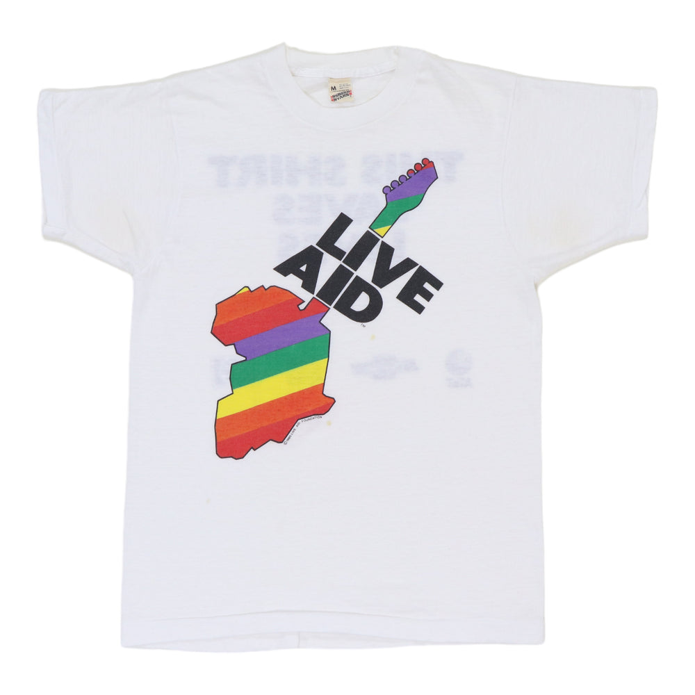 1985 Live Aid This Shirt Saves Lives Shirt