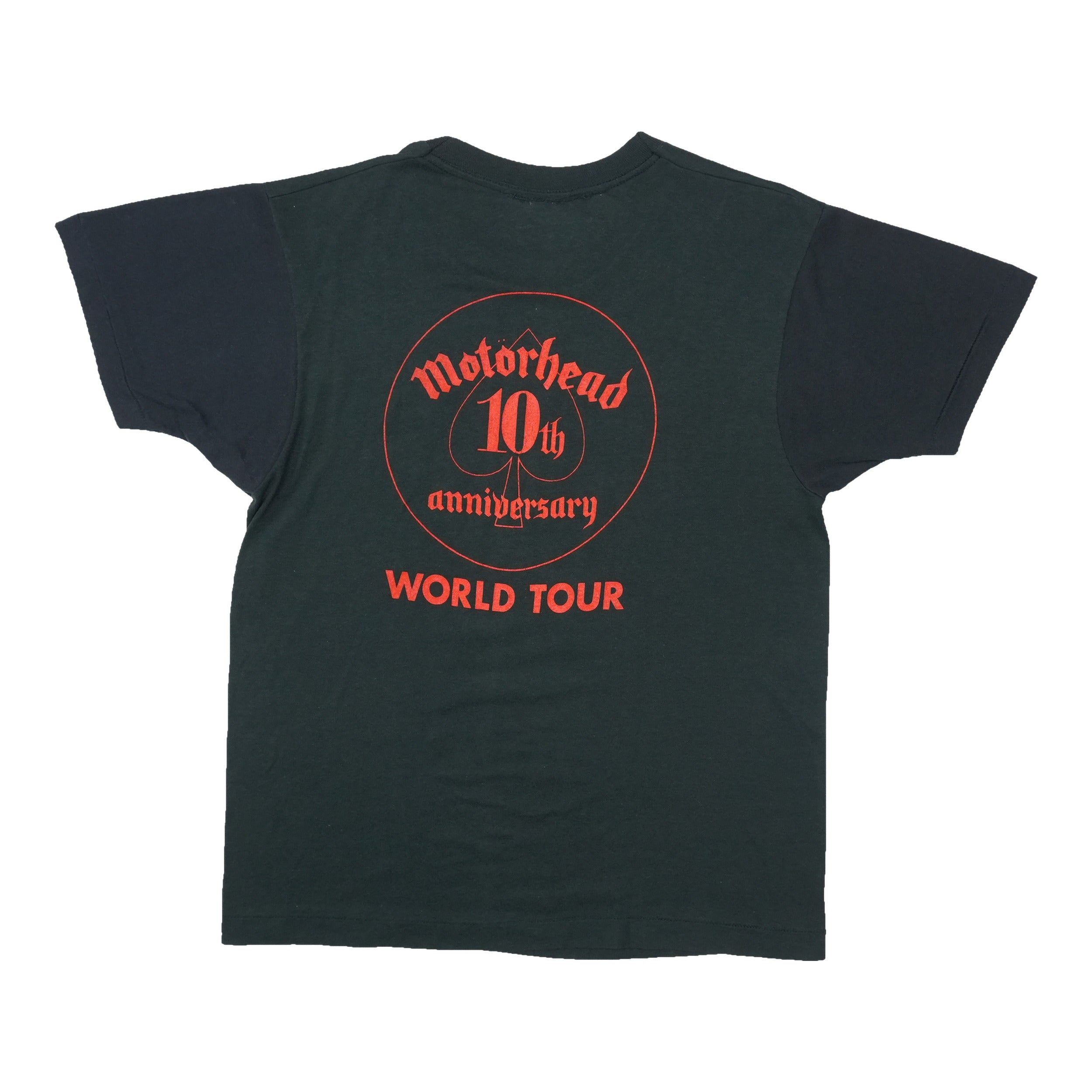 ヴィンテージ　Motörhead 10th anniversary Tシャツ Buy 1985 Motorhead 10th Anniversary World Tour Shirt - Vintage T