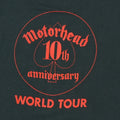 1985 Motorhead 10th Anniversary World Tour Shirt