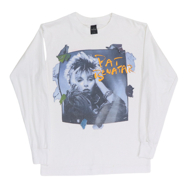 TOUR(ツアー)ロングTシャツ☆SHANTii(シャンティー) アンダーカバー 1985 Pat Benatar Seven The Hard Way Long Sleeve Shirt | Authentic