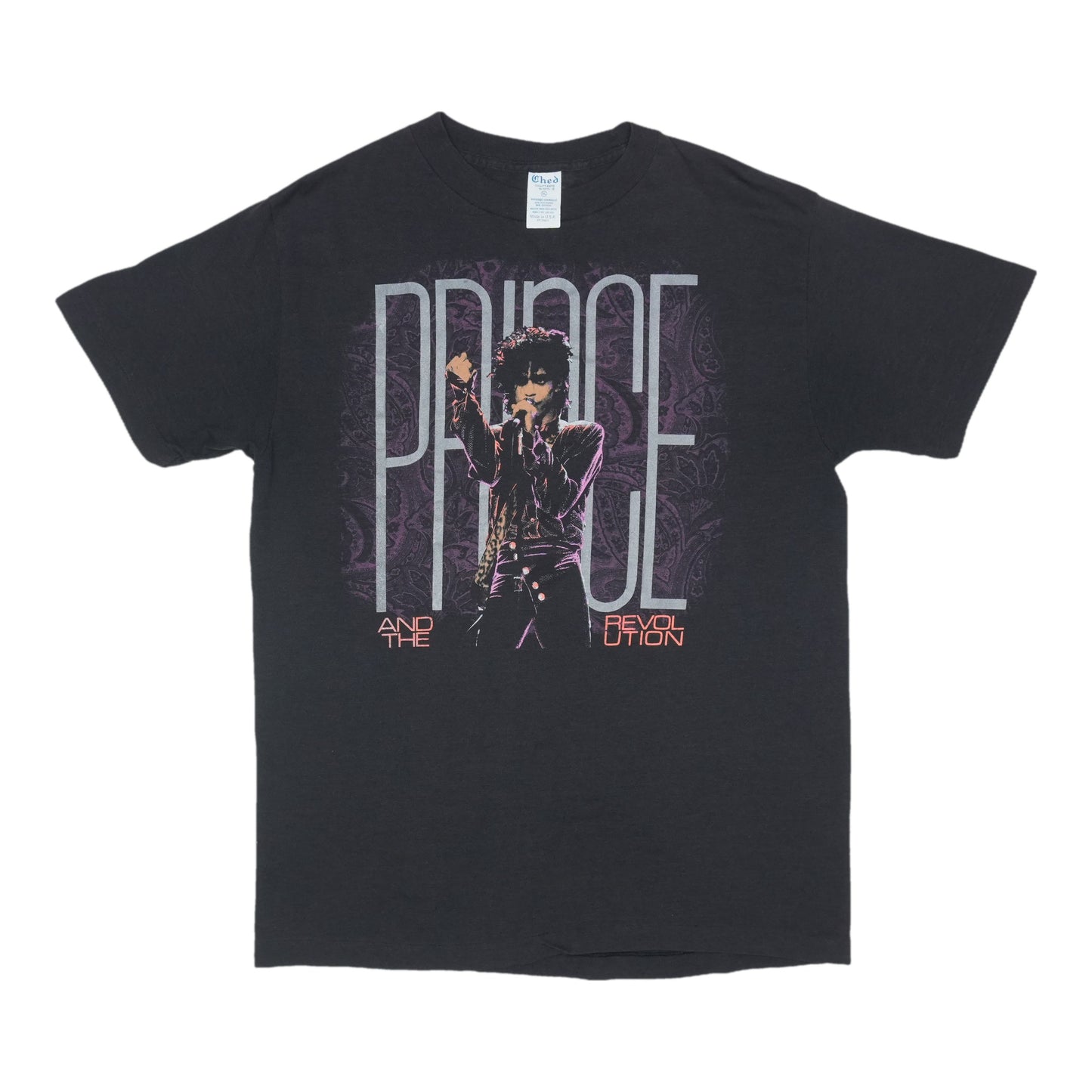 1985 Prince And The Revolution World Tour Shirt