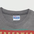 1985 REO Speedwagon Wheels Are Turnin Tour Shirt Detail 2