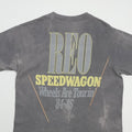 1985 REO Speedwagon Wheels Are Turnin Tour Shirt Detail 7