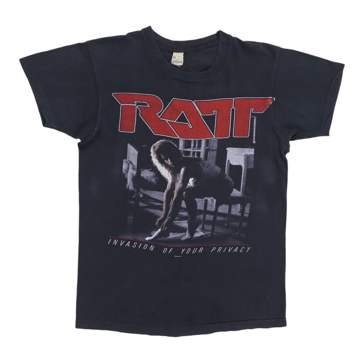 1985 Ratt Invasion Of Privacy Tour Shirt | Authentic Vintage Tee