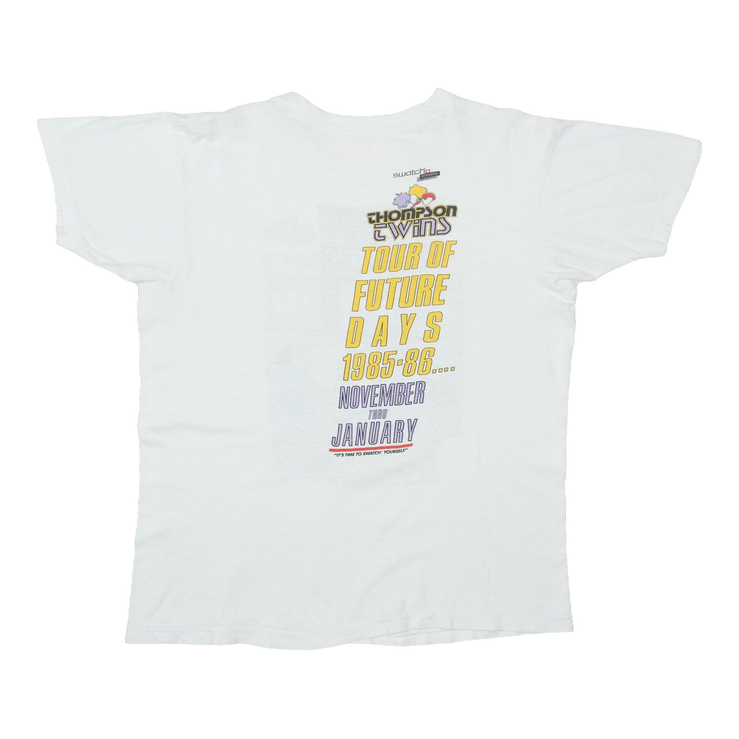 1985 Thompson Twins Tour Of Future Days Shirt