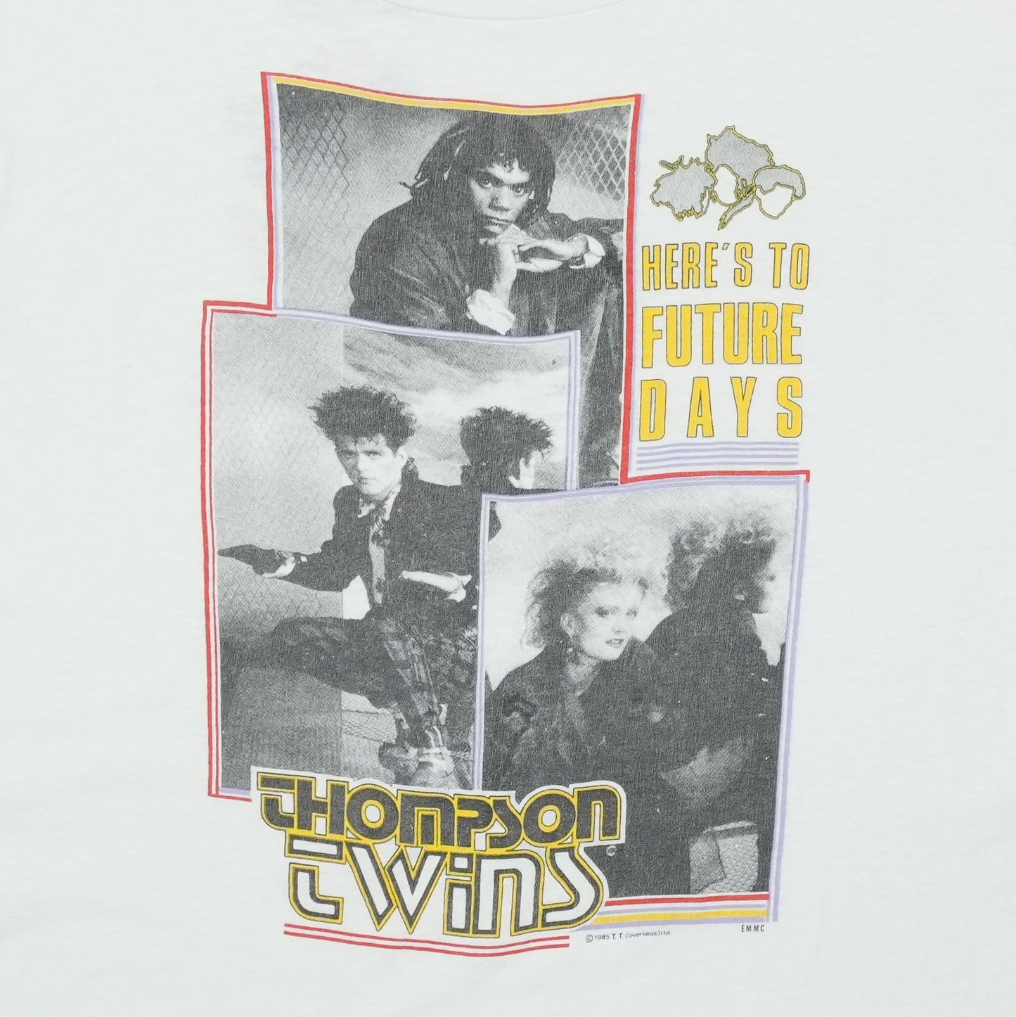 1985 Thompson Twins Tour Of Future Days Shirt
