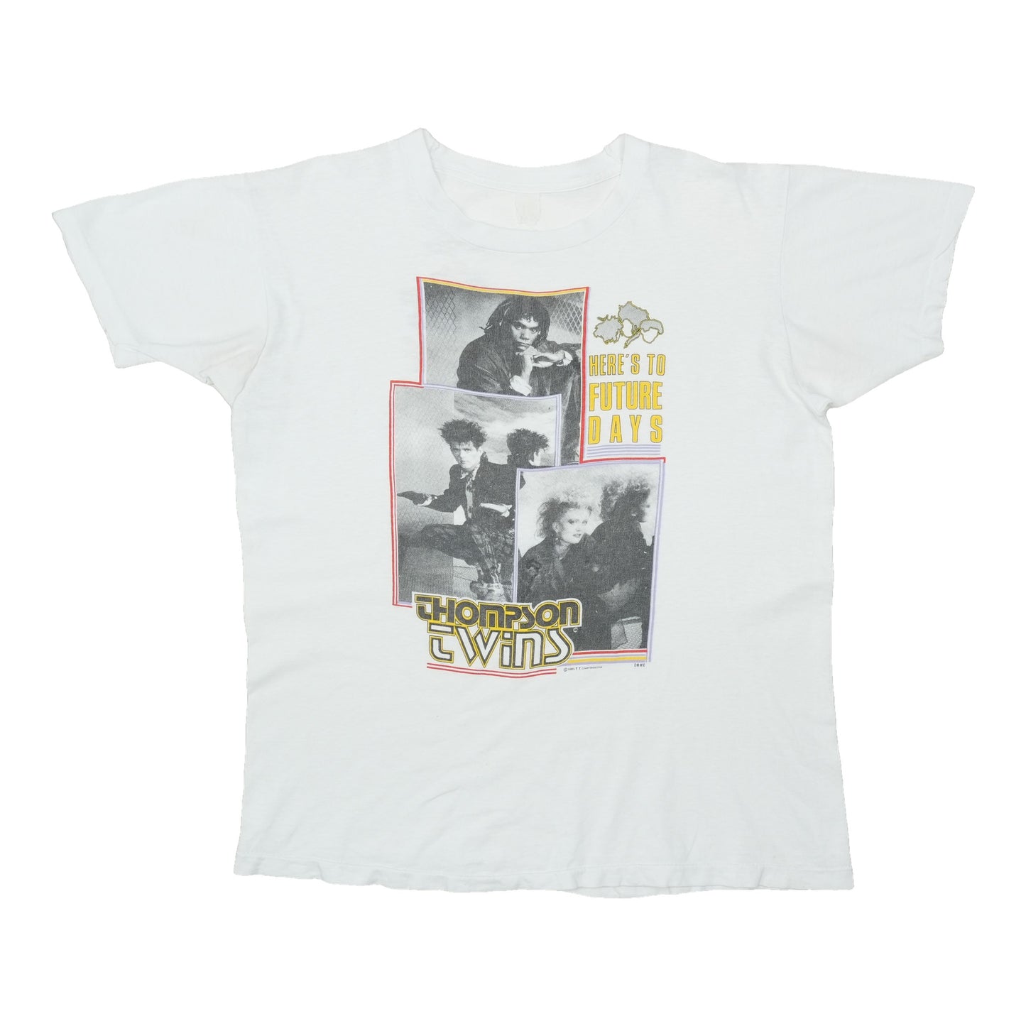 1985 Thompson Twins Tour Of Future Days Shirt