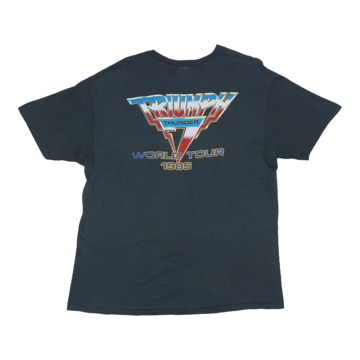 1985 Triumph Band Shirt Back