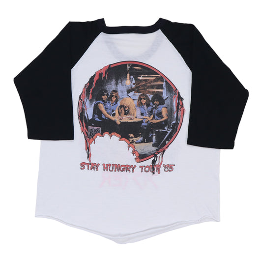 1985 Twisted Sister Stay Hungry Tour Jersey Shirt