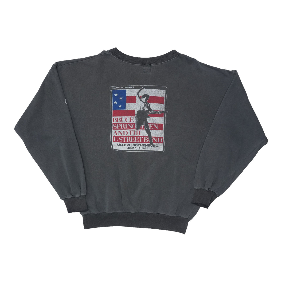 1985 Bruce Springsteen E Street Band Tour Levi's Crew Sweatshirt