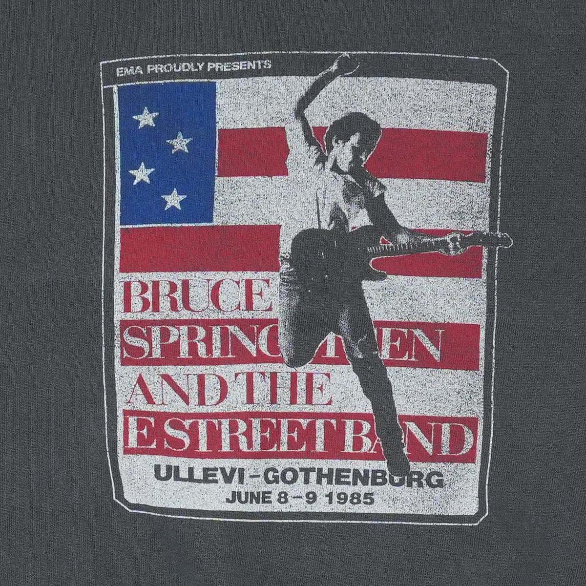 1985 Bruce Springsteen E Street Band Tour Levi's Crew Sweatshirt