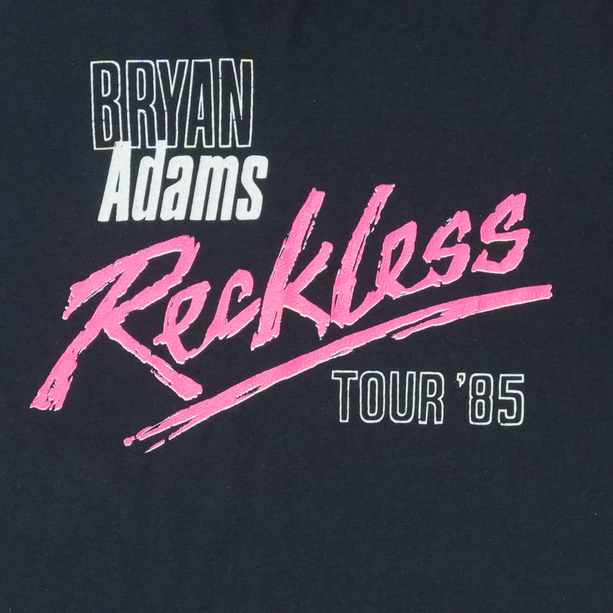1985 Bryan Adams Reckless Tour Shirt