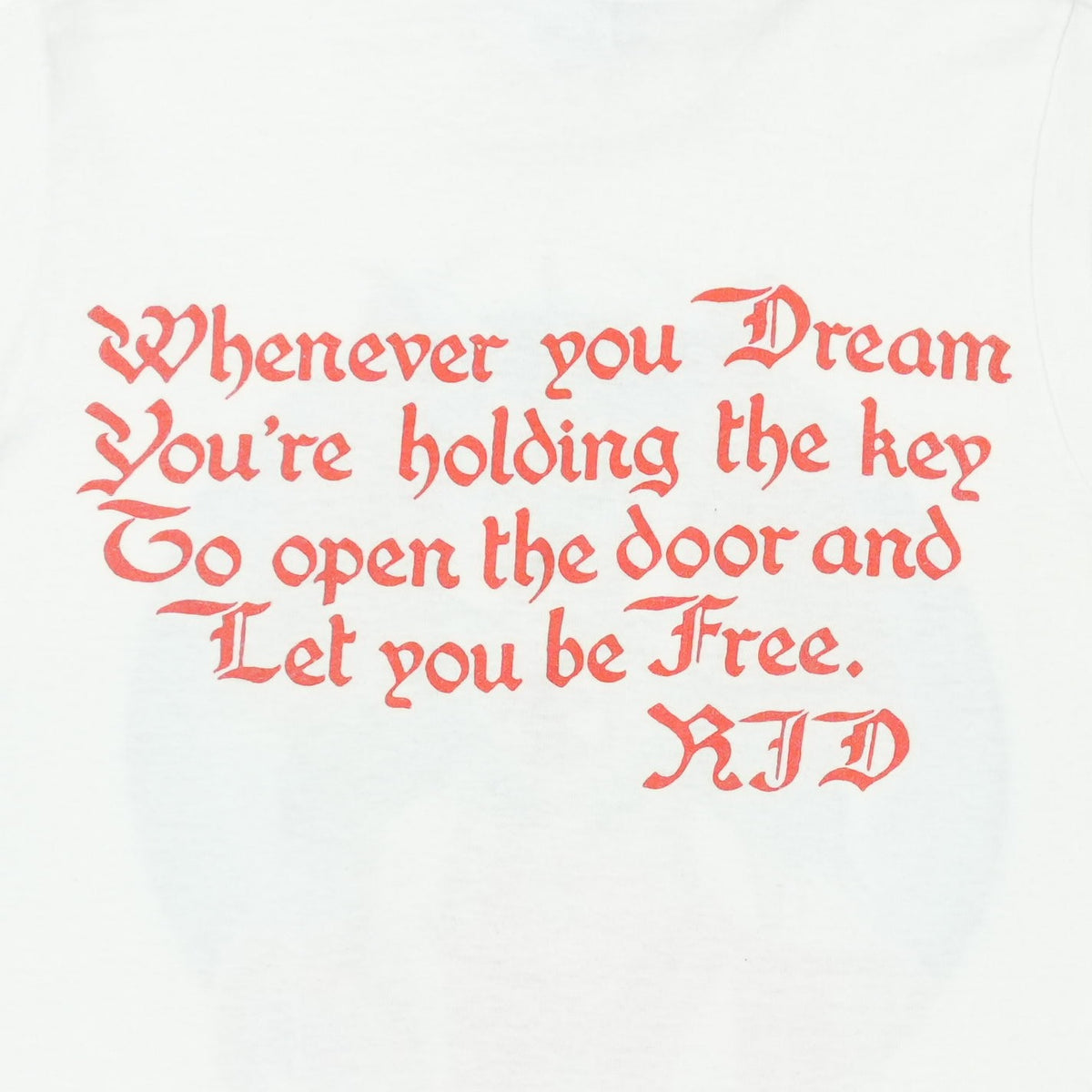 1985 Dio Sacred Heart Tank Top