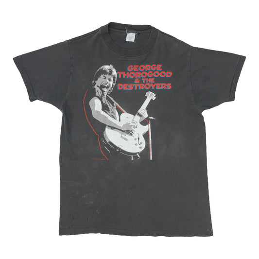 1985 George Thorogood And The Destroyers Maverick Tour Shirt