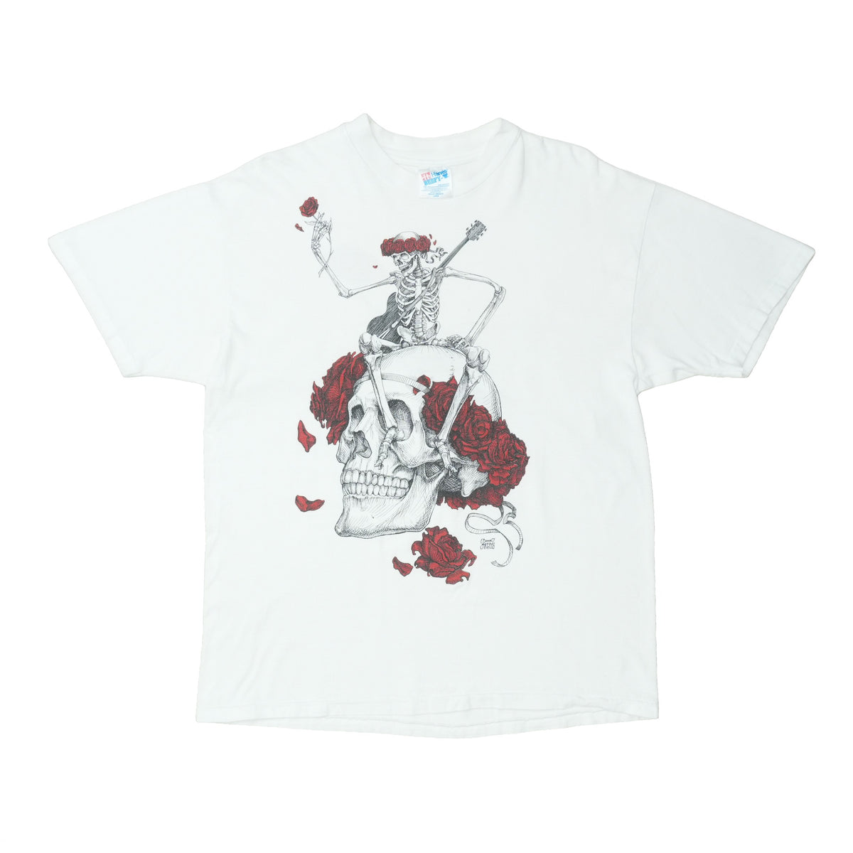 1985 Grateful Dead Skull and Roses Shirt