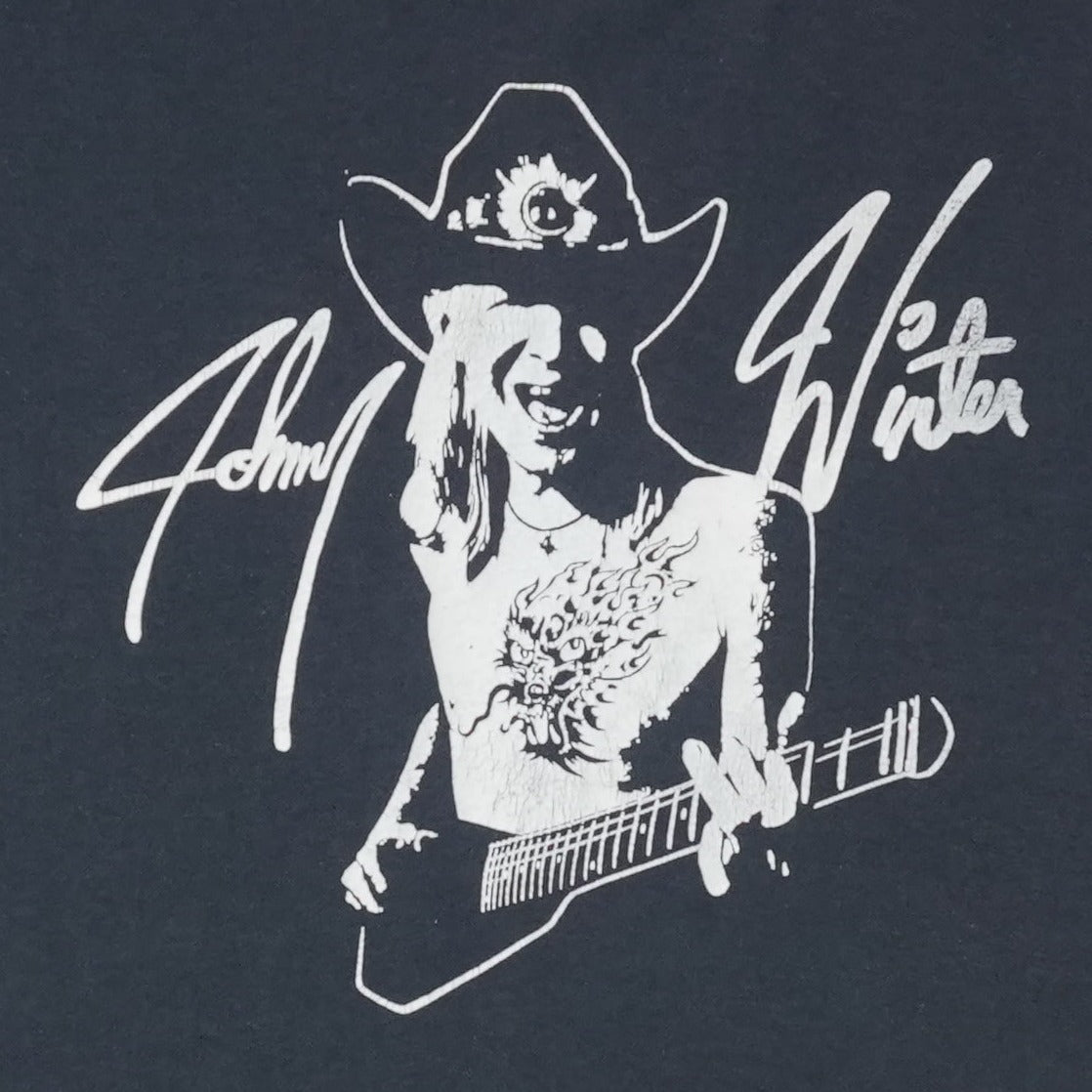 1985 Johnny Winter Guitar Slinger Shirt