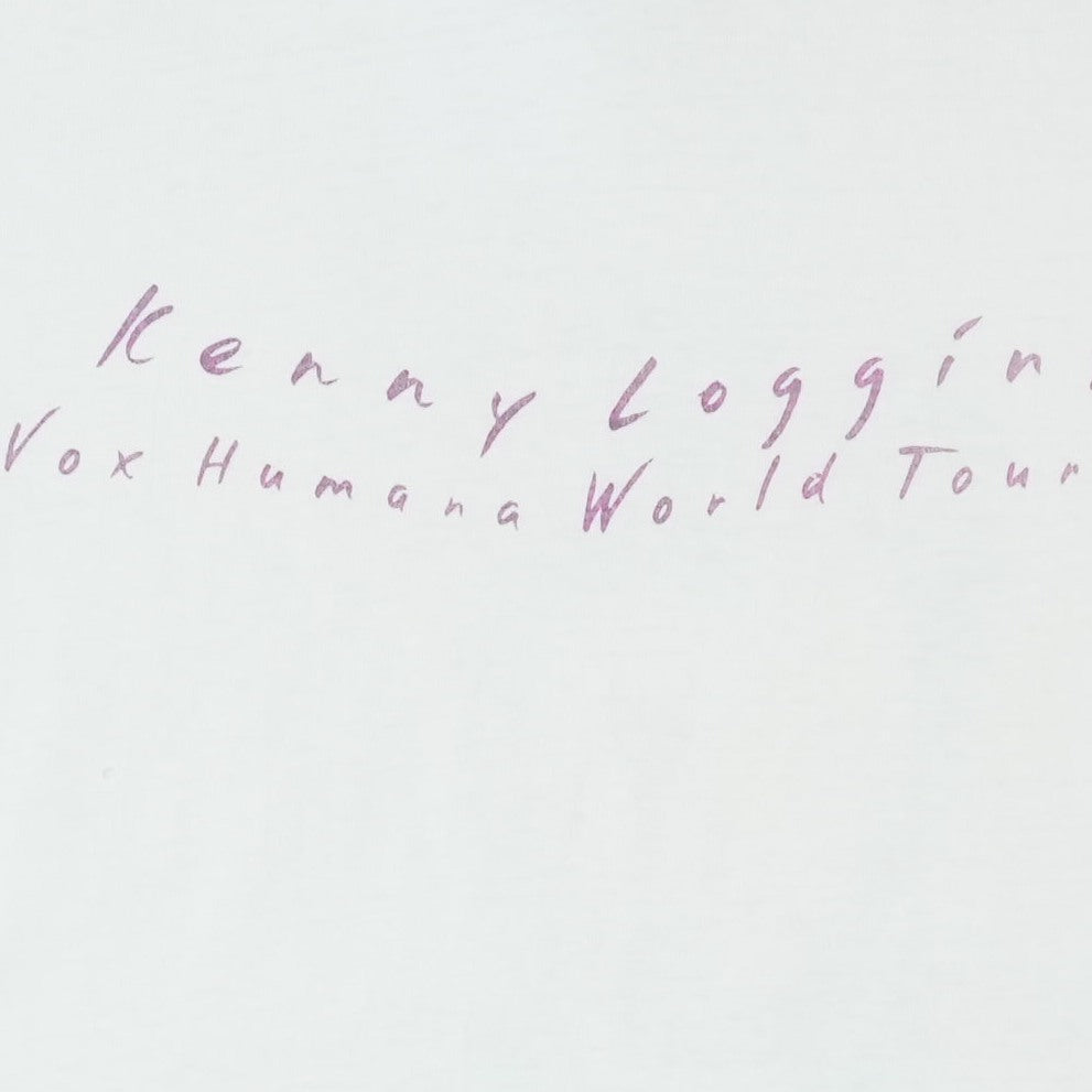 1985 Kenny Loggins Vox Humana World Tour Shirt