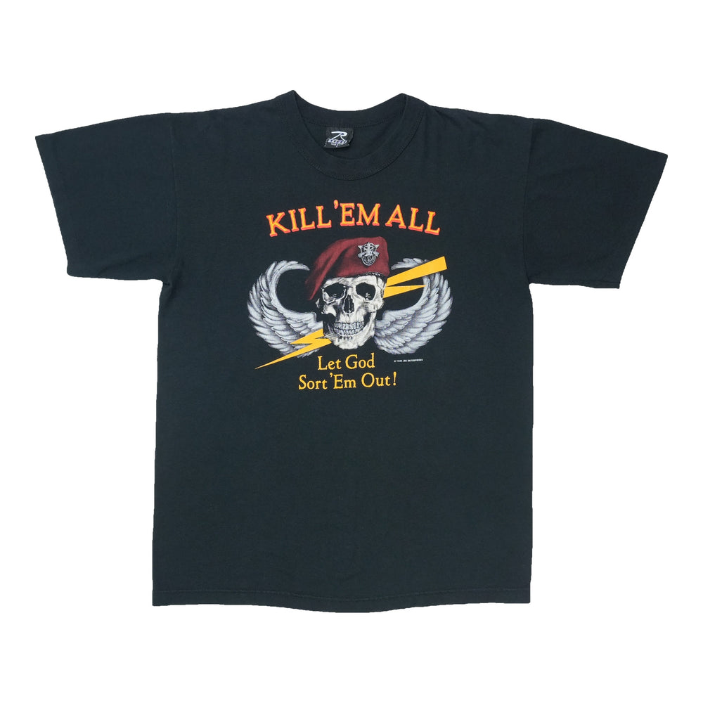1985 Kill Em All Let God Sort Em Out Shirt