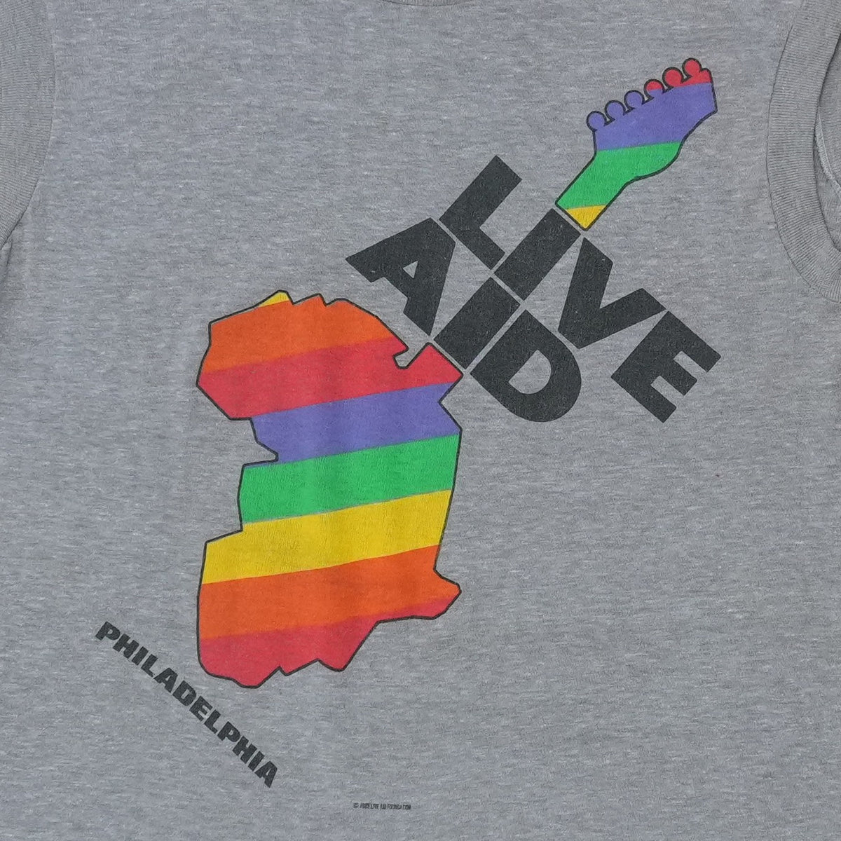 1985 Live Aid Philadelphia Tank Top