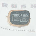 1985 Rush Power Windows Tour Shirt