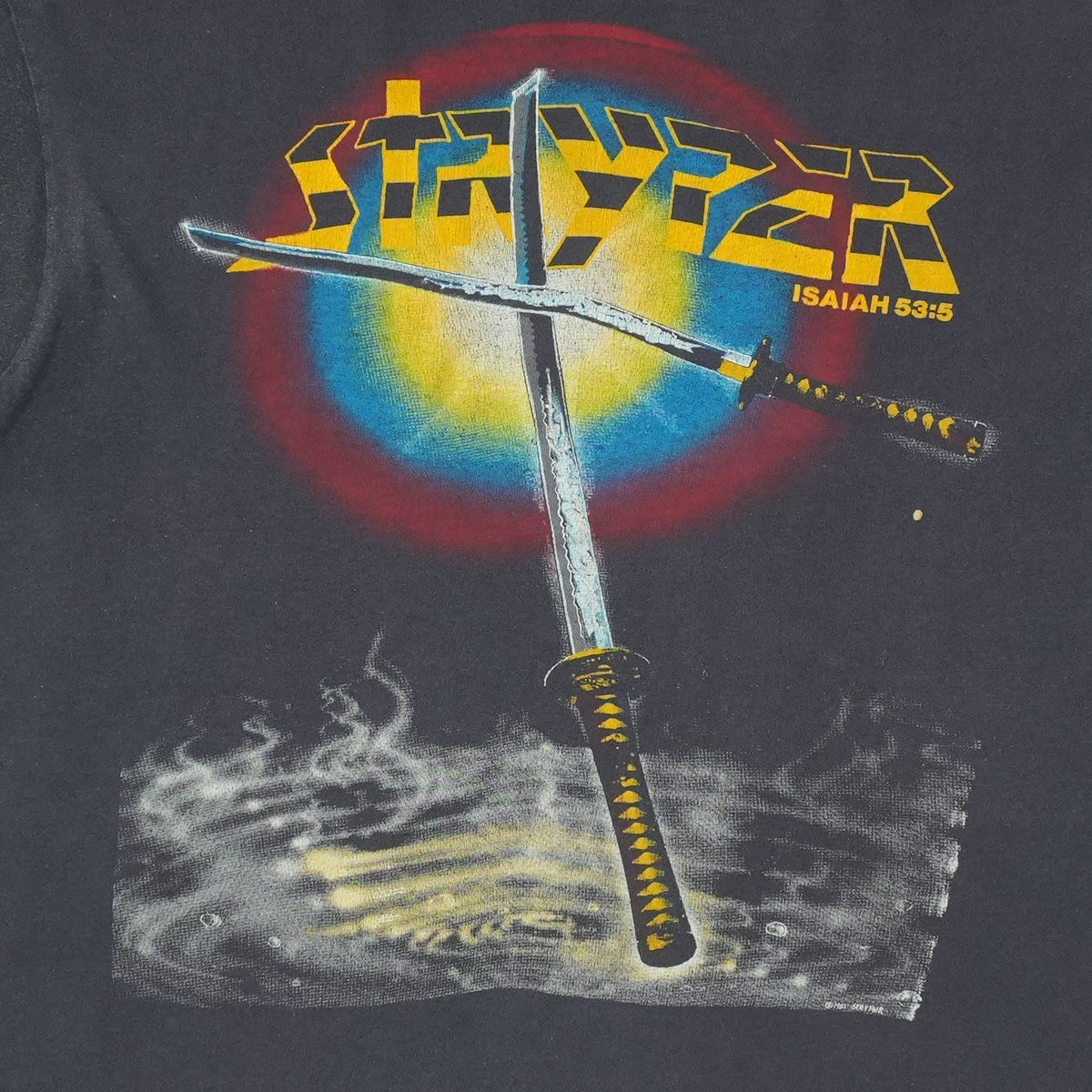 1985 Stryper Soldiers Under Command Tour Shirt