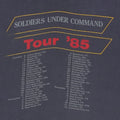 1985 Stryper Soldiers Under Command Tour Shirt