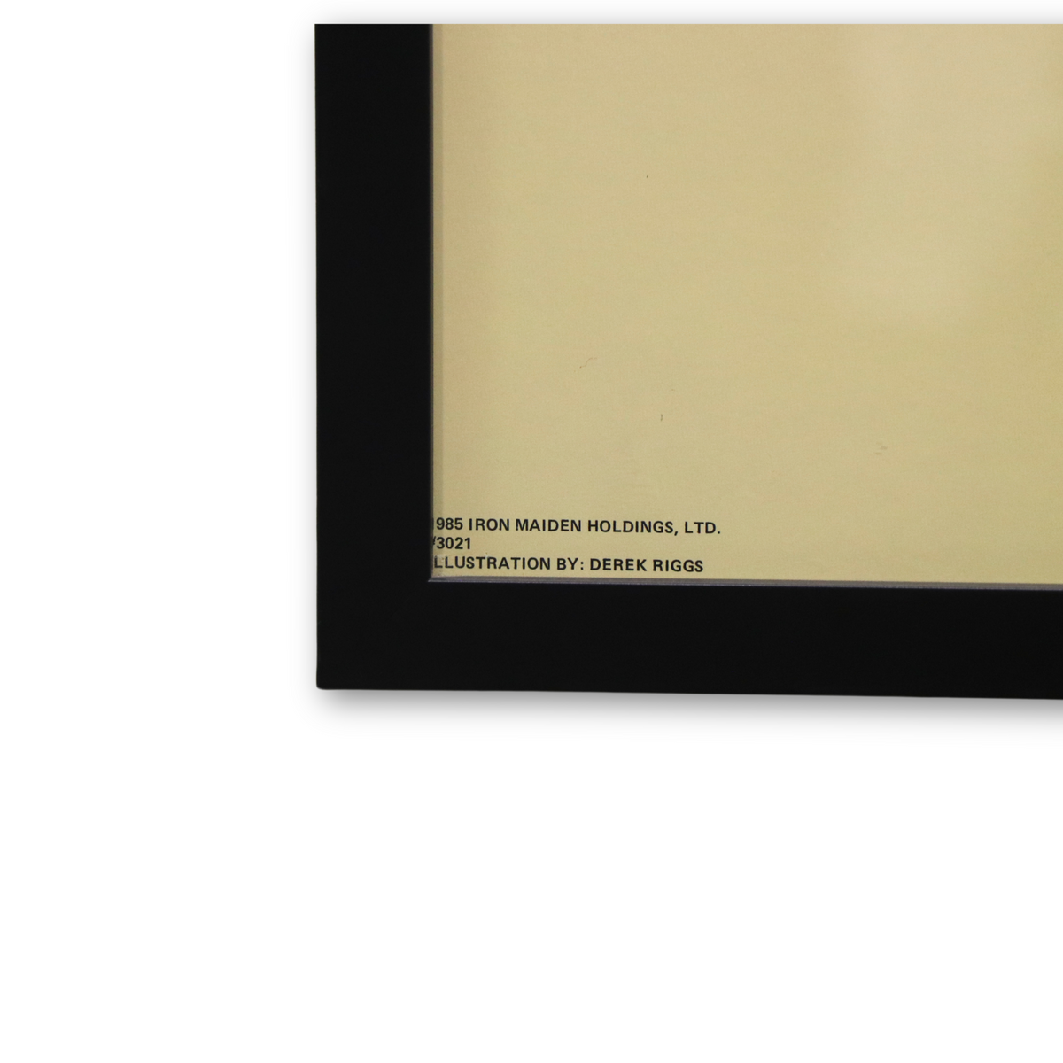 Original vintage 1985 Iron Maiden Powerslave Aces High Poster