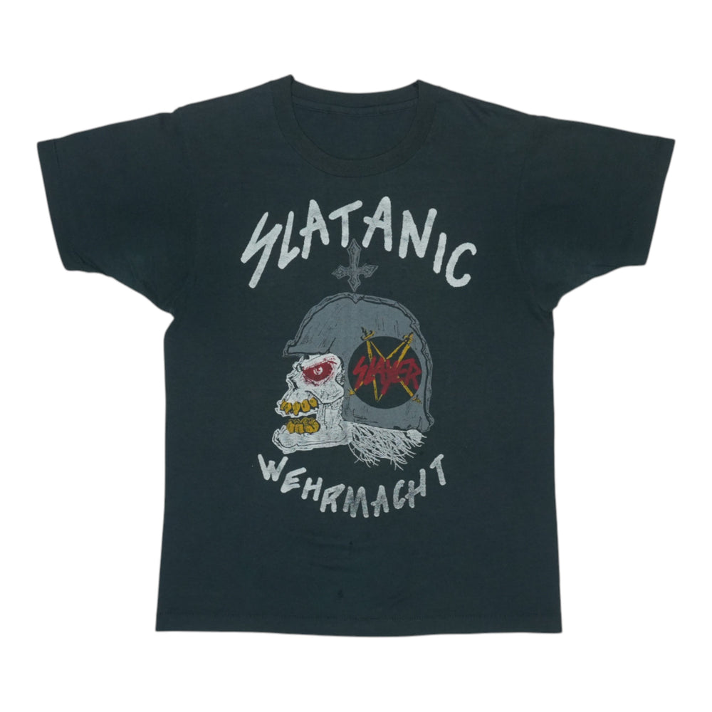 1985 Slayer Slatanic World Tour Shirt