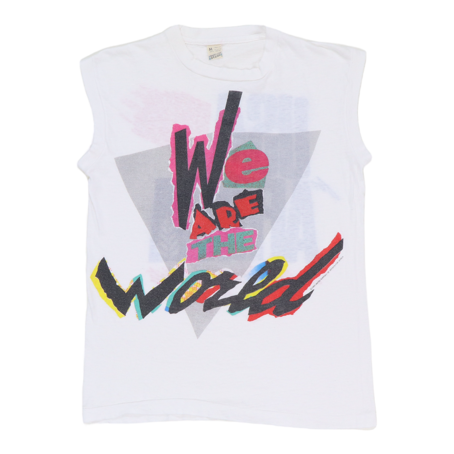 1985 We Are The World Concert Sleeveless Shirt