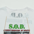 1985 S.O.D. Stormtroopers of Death Speak English or Die Shirt Detail 2