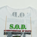 1985 S.O.D. Stormtroopers of Death Speak English or Die Shirt Detail 9