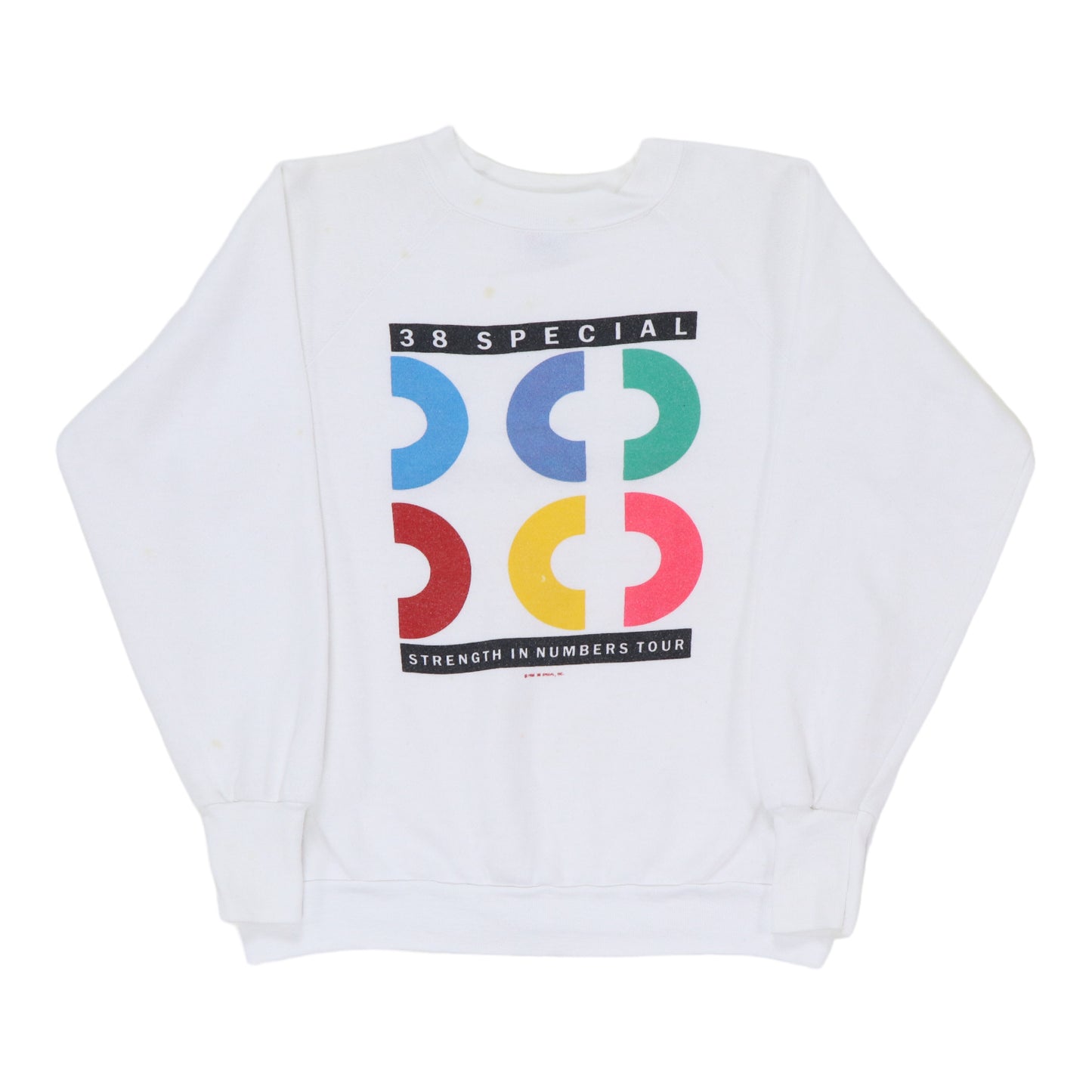 1986 38 Special Strength In Numbers Sweatshirt