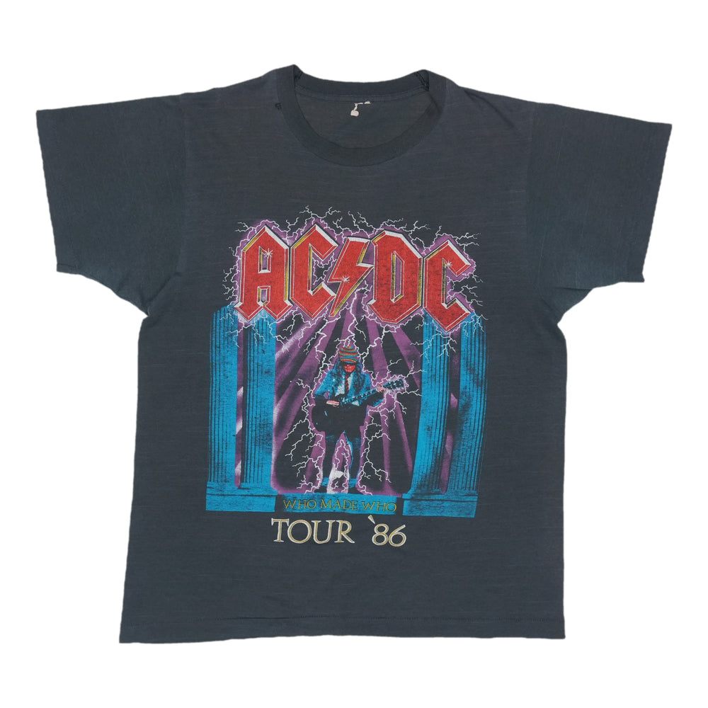 1986 ACDC Who Made Who Tour Shirt