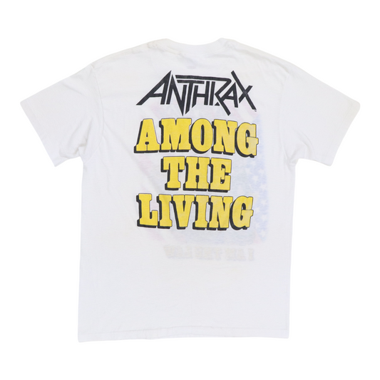 1986 Anthrax Among The Living Judge Dredd Shirt