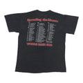 1986 Anthrax Spreading The Disease World Tour Shirt Back