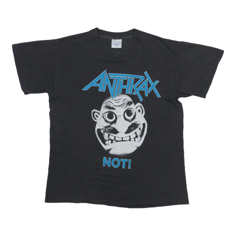 1986 Anthrax Spreading The Disease World Tour Shirt Front